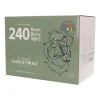240 LED Bulb Light String | Indoor & Outdoor | Subtly Changing Colors | 29m | IP44