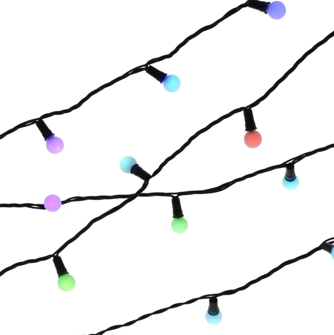 240 LED Bulb Light String | Indoor & Outdoor | Subtly Changing Colors | 29m | IP44