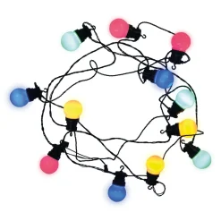 20 LED Light Chain | Multicolour Light | Timer | Indoor & Outdoor Use | 4.5 M