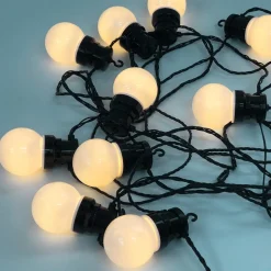 10 LED Light Chain | Warm White Light | Timer | Indoor & Outdoor Use | 4.5 M