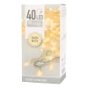 40 LED Light Chain | Warm White | Indoor & Outdoor Use