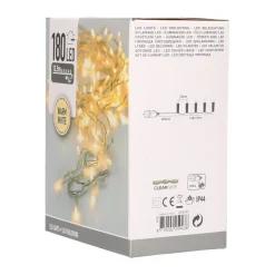 180 LED Light Chain | Warm White | Indoor & Outdoor Use