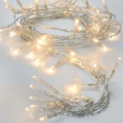 50 LED Light Chain | Warm White | Battery Operated | Indoor Use