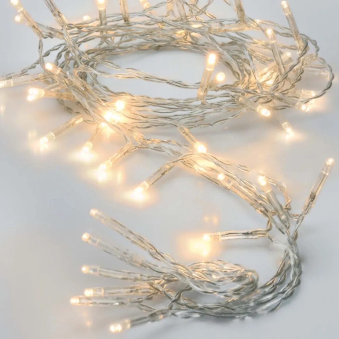 50 LED Light Chain | Warm White | Battery Operated | Indoor Use