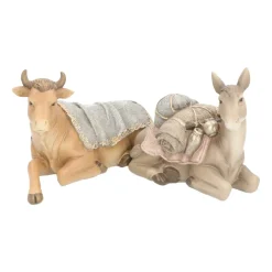 9 Luxurious Nativity Figures 30 Cm Grey