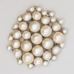 36 Pack Champagne Mini Shatterproof Baubles