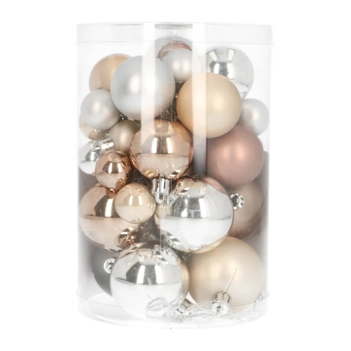 36 Pack Home Sweet Home Mix Mini Shatterproof Baubles