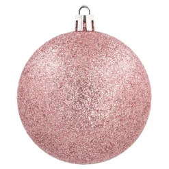 6 Shatterproof Baubles | Antique Pink | 7 Cm