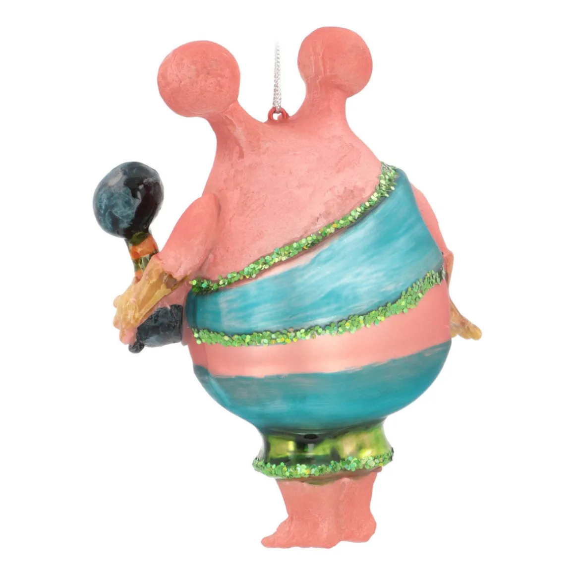 Alien Monster Christmas Ornament | Glass | Multi | 12cm