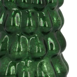 Atmospheric Deep Green LED Christmas Tree With Embossed Design