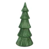 Atmospheric Deep Green LED Christmas Tree With Layered Design