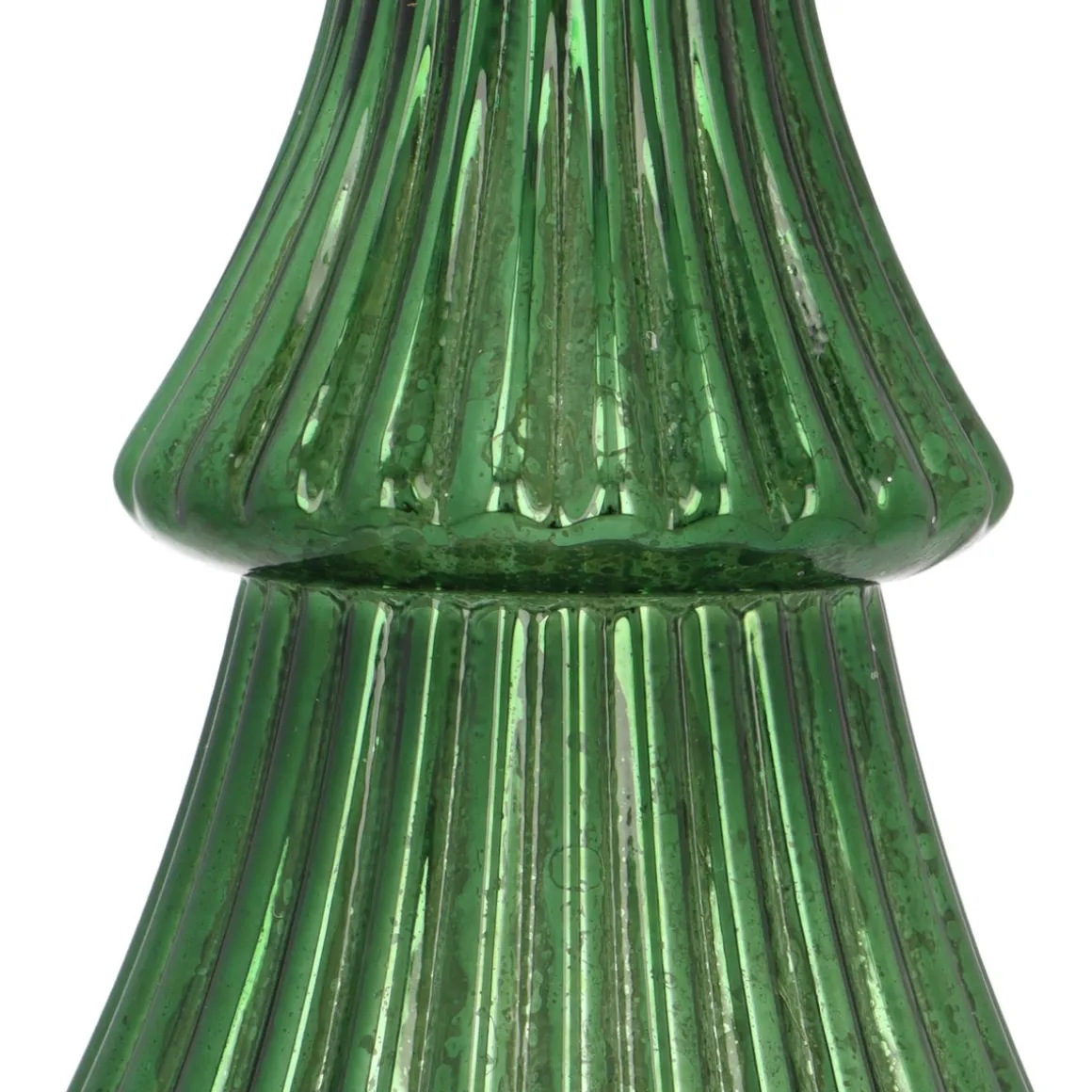 Atmospheric Deep Green LED Christmas Tree With Layered Design