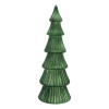 Atmospheric Deep Green LED Christmas Tree With Layered Design