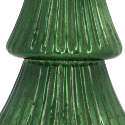 Atmospheric Deep Green LED Christmas Tree With Layered Design