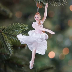 Ballerina Ornament | Pink | Polyresin | 16cm
