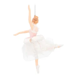 Ballerina Ornament | Pink | Polyresin | 16cm