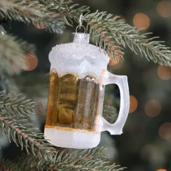 Beer Christmas Ornament | Glass | 9 Cm