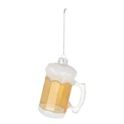 Beer Christmas Ornament | Glass | 9 Cm
