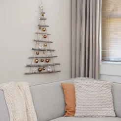 Bird Christmas Decoration 10cm Grey