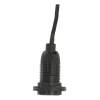 Black Cable For Paper Star Lantern E14 Socket 3,5 M