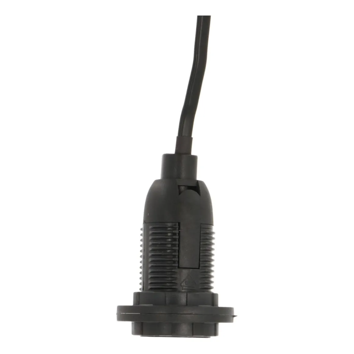 Black Cable For Paper Star Lantern E14 Socket 3,5 M