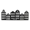 Black Canal House For Tealights