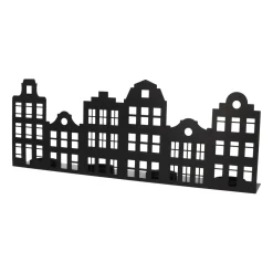 Black Canal House For Tealights