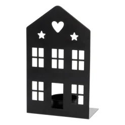 Black House With Tealight Holder