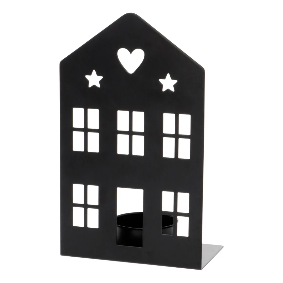 Black House With Tealight Holder