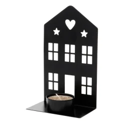 Black House With Tealight Holder