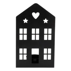 Black House With Tealight Holder