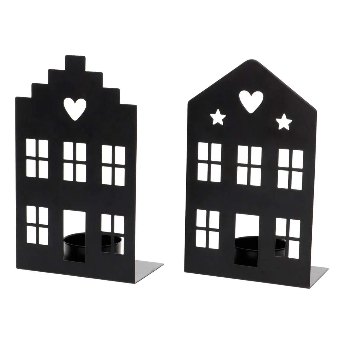 Black House With Tealight Holder