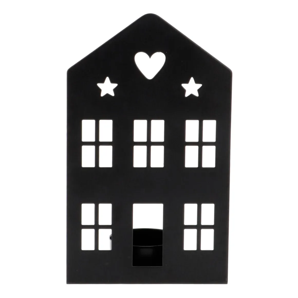 Black House With Tealight Holder