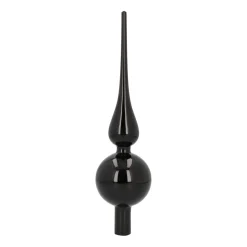 Black Topper | Shiny | Glass | 27 Cm