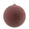 Brown Velvet Unbreakable Christmas Bauble