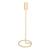 Candle Holder Matt Gold | 32 Cm | Metal