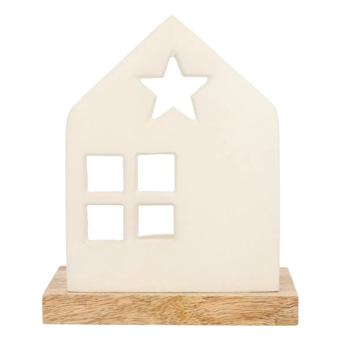 Charming White House With Tealight Holder