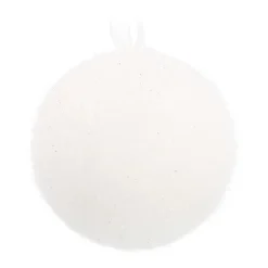 Christmas Bauble Snowball 8 Cm