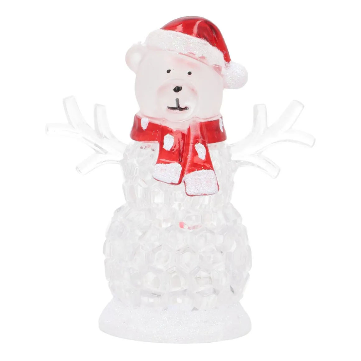 Christmas Bear With Multicolor LED Lights