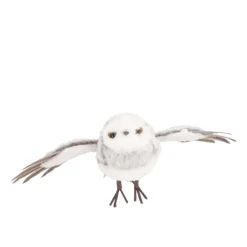 Christmas Decoration Owl Flying 34m Brown