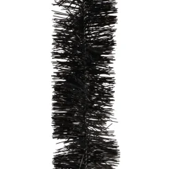 Christmas Garland Black 270x7,5cm Shiny