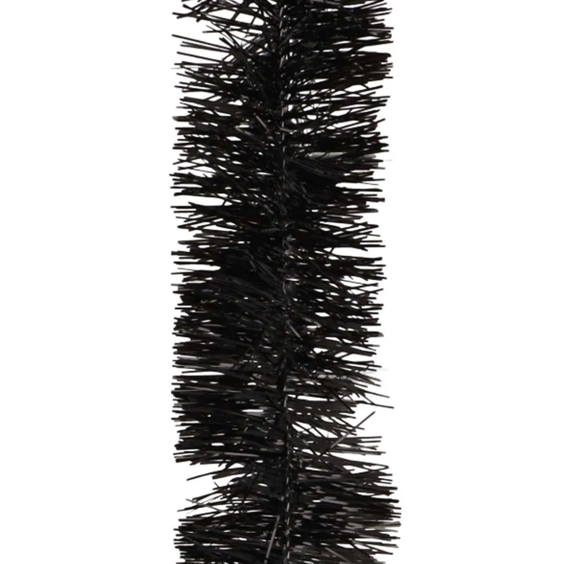 Christmas Garland Black 270x7,5cm Shiny