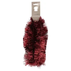 Christmas Garland Burgundy 270x7,5cm Shiny