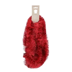 Christmas Garland Christmas Red 270x7,5cm Shiny