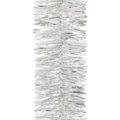 Christmas Garland Silver 270x7,5cm Shiny