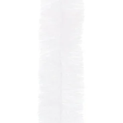 Christmas Garland Transparent White 270x7,5cm Shiny
