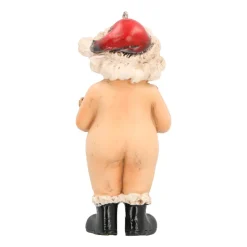 Christmas Hanger Naked Mrs. Claus 9 Cm Polyresin