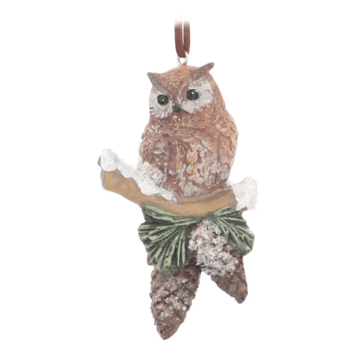 Christmas Hanger Owl | Polyresin | 11cm
