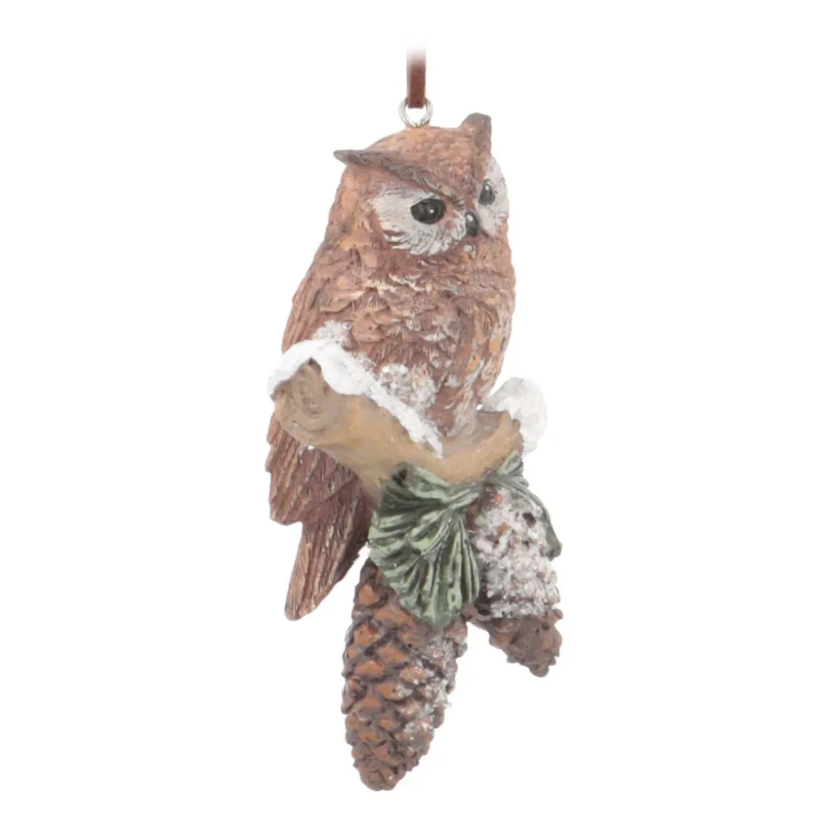 Christmas Hanger Owl | Polyresin | 11cm