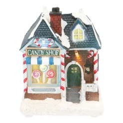 Christmas House Candy Shop 13.5cm LED